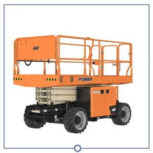 26' Rough Terrain Scissor Lift Diesel 4WD