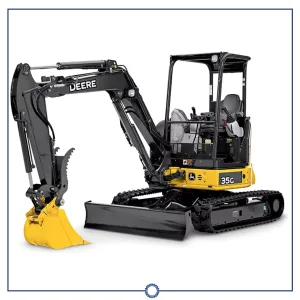 8,000 lb Mini Excavator