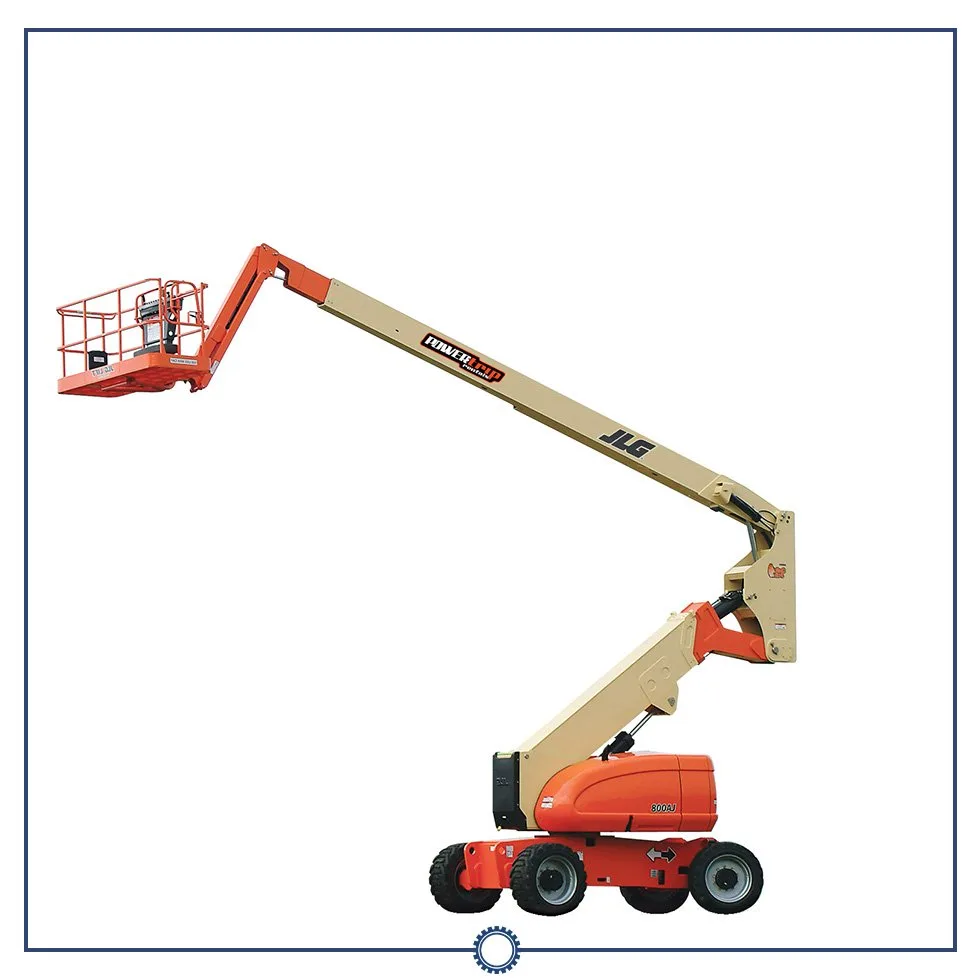 80' articulated boom lift