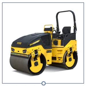48'' Ride-On Double Drum Roller 3-7 ton