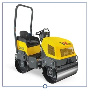 36'' Ride-On Double Drum Roller 1.5 ton