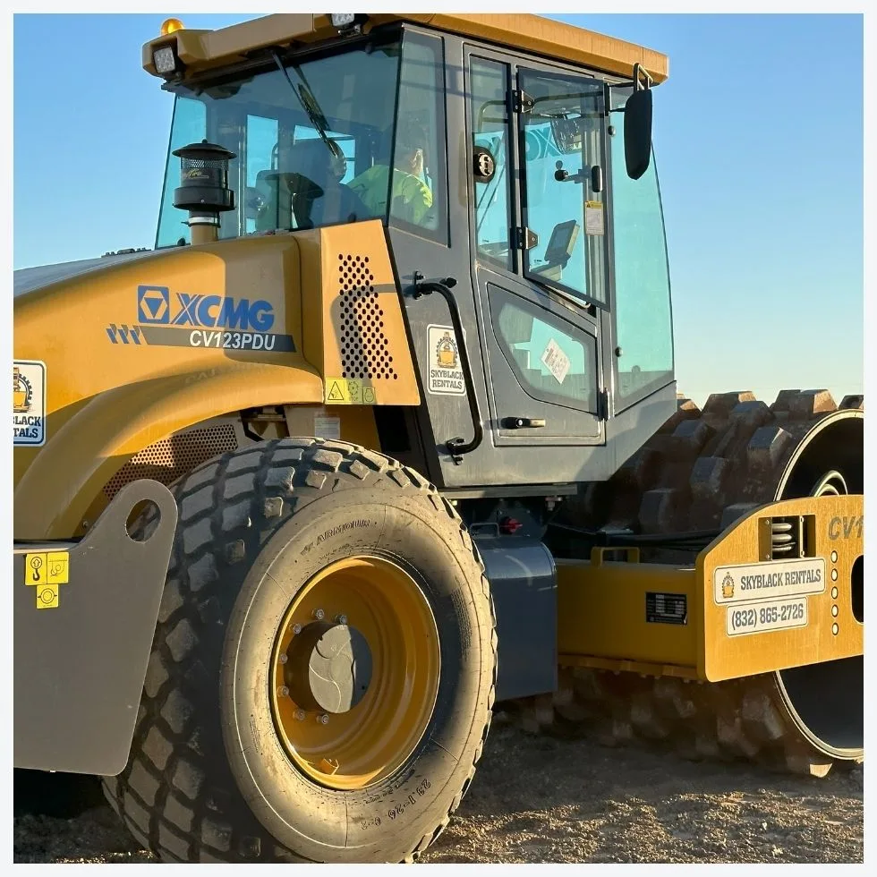 Rent Earth compaction equipment skyblack rentals