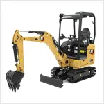 mini excavator for rent skyblack rentals