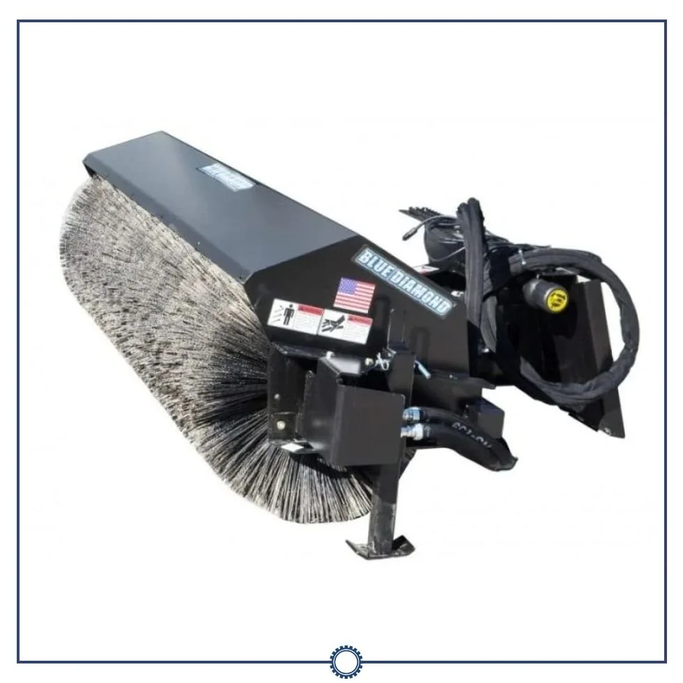 skid steer broom sweeper