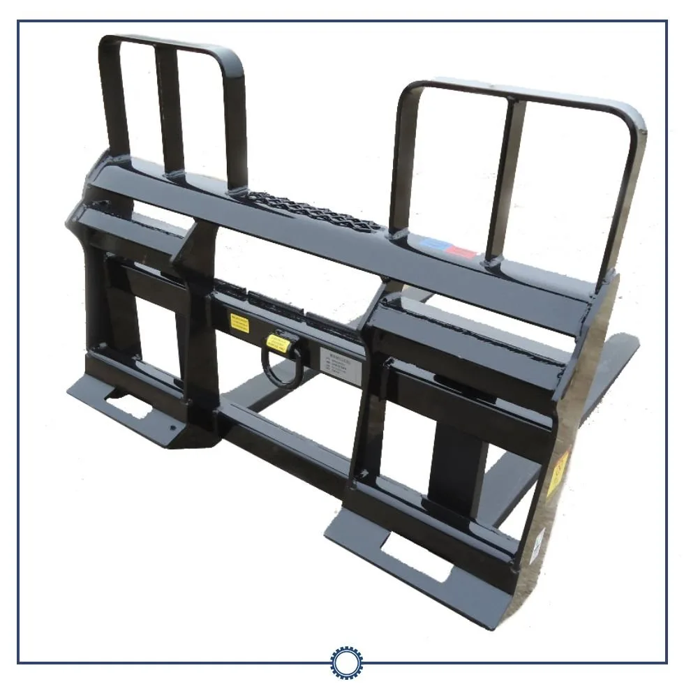skid steer fork attachment