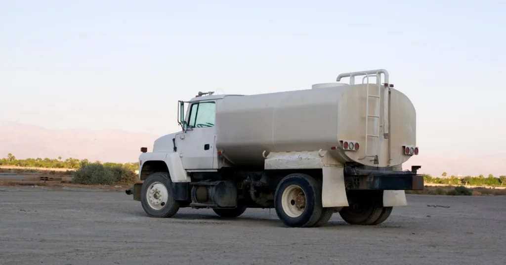 rental water truck