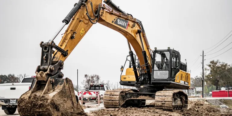 excavator rental in houston
