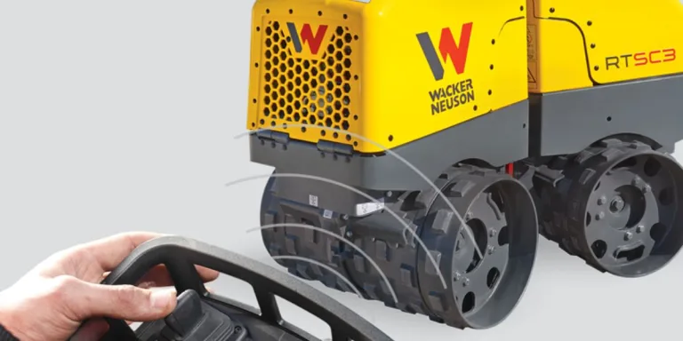 trench roller control remote