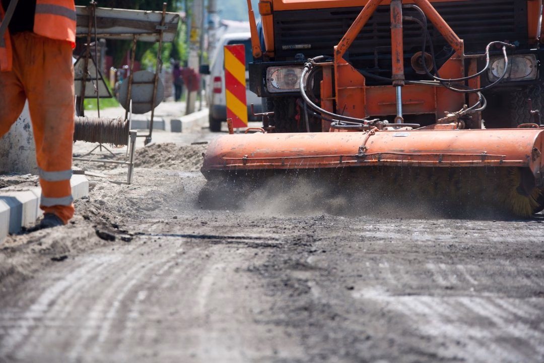 sweeper equipment for rent at skyblack rentals