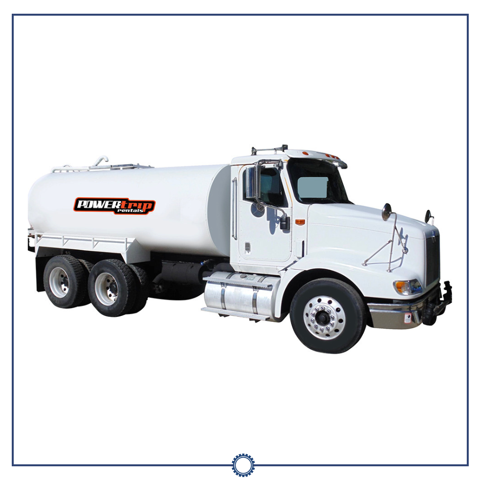 4,000 gallons water truck