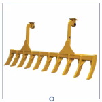 dozer root rake attachment