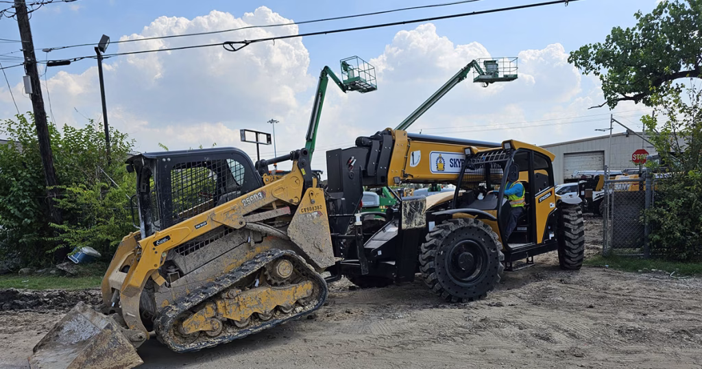 12000 lb Sany 1256A telehandler forklift