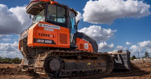 develon dd100 dozer expanding skyblack rentals fleet