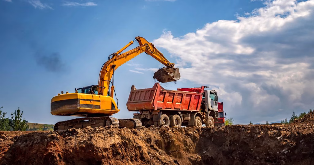 dump trucks for rent at skyblack rentals