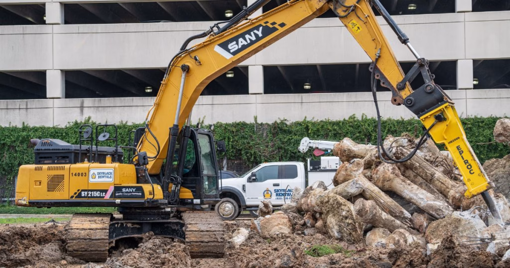 excavator breaker attachments