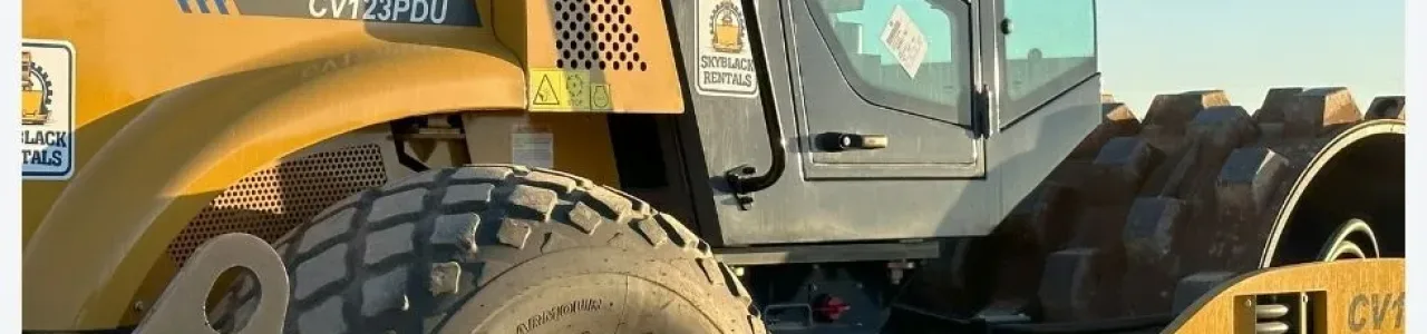 Rent Earth compaction equipment skyblack rentals