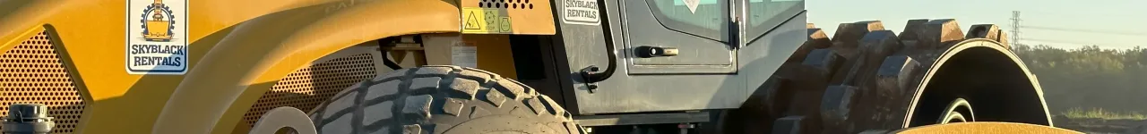 skyblack rentals earth compaction equipment for rent